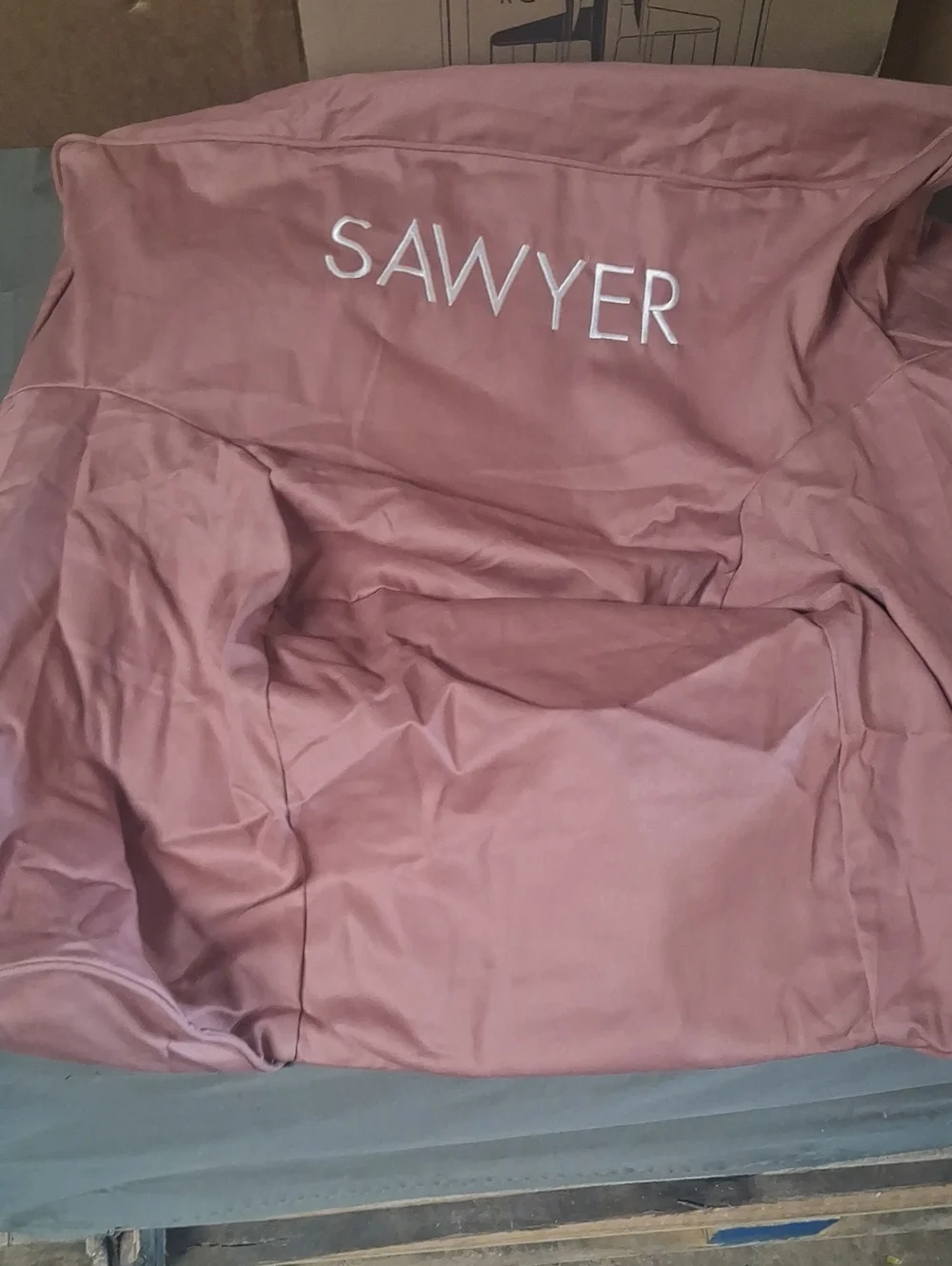 New Pottery Barn Dusty Rose Kids Chair Cover